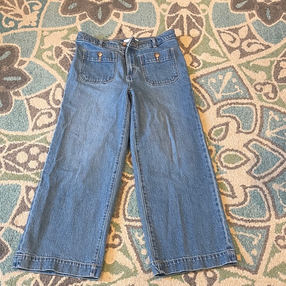 LOFT Denim - Loft Palmer Wide Leg Crop